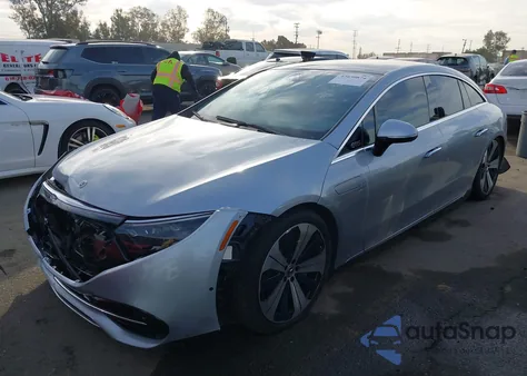 2022 Mercedes-Benz Eqs 450+ из США, поврежденный, VIN W1KCG2DBXNA001163